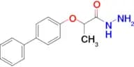 2-(Biphenyl-4-yloxy)propanohydrazide