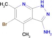 5-Bromo-4,6-dimethyl-1H-pyrazolo[3,4-b]pyridin-3-amine