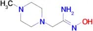 (1Z)-N'-Hydroxy-2-(4-methyl-1-piperazinyl)ethaneimidamide