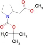N-Boc-pyrrolidin-2-yl-acetic acid methyl ester