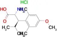 (2R,3R)-2-Amino-3-(4-methoxy-2,6-dimethylphenyl)-4-methylpentanoic acid hydrochloride