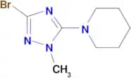 1-(3-Bromo-1-methyl-1H-1,2,4-triazol-5-yl)piperidine