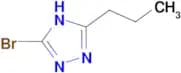 3-Bromo-5-propyl-1H-1,2,4-triazole