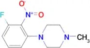 1-(3-Fluoro-2-nitrophenyl)-4-methylpiperazine