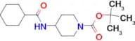 tert-Butyl 4-(cyclohexanecarbonylamino)piperidine-1-carboxylate