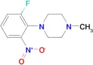 1-(2-Fluoro-6-nitrophenyl)-4-methylpiperazine
