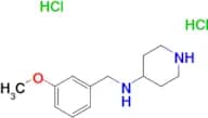 N-(3-Methoxybenzyl)piperidin-4-amine dihydrochloride