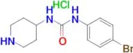 1-(4-Bromophenyl)-3-(piperidin-4-yl)ureahydrochloride