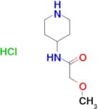 2-Methoxy-N-(piperidin-4-yl)acetamide hydrochloride