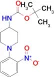 tert-Butyl 1-(2-nitrophenyl)piperidin-4-ylcarbamate