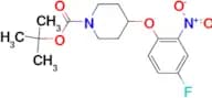 tert-Butyl 4-(4-fluoro-2-nitrophenoxy)piperidine-1-carboxylate