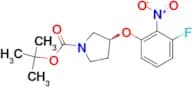 (S)-tert-Butyl 3-(3-fluoro-2-nitrophenoxy)pyrrolidine-1-carboxylate