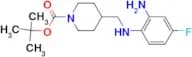 tert-Butyl 4-[(2-amino-4-fluorophenylamino)methyl]piperidine-1-carboxylate