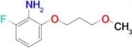 2-Fluoro-6-(3-methoxypropoxy)aniline