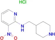 3-Nitro-N-(piperidin-4-ylmethyl)pyridin-2-amine hydrochloride