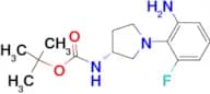 (R)-tert-Butyl 1-(2-amino-6-fluorophenyl)pyrrolidin-3-ylcarbamate