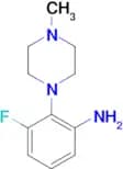 3-Fluoro-2-(4-methylpiperazin-1-yl)aniline