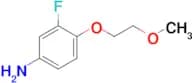 3-Fluoro-4-(2-methoxyethoxy)aniline