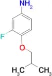 3-Fluoro-4-isobutoxyaniline