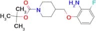 tert-Butyl 4-[(2-amino-3-fluorophenoxy)methyl]piperidine-1-carboxylate
