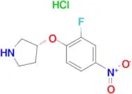 (R)-3-(2-Fluoro-4-nitrophenoxy)pyrrolidine hydrochloride