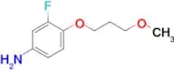 3-Fluoro-4-(3-methoxypropoxy)aniline