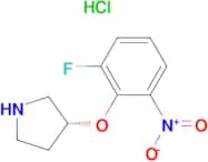 (R)-3-(2-Fluoro-6-nitrophenoxy)pyrrolidine hydrochloride