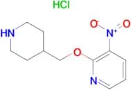 3-Nitro-2-(piperidin-4-ylmethoxy)pyridine hydrochloride