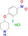 4-(2-Fluoro-4-nitrophenoxy)piperidine hydrochloride