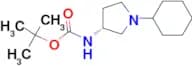 (R)-tert-Butyl 1-cyclohexylpyrrolidin-3-ylcarbamate