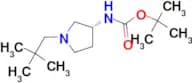 (R)-tert-Butyl 1-neopentylpyrrolidin-3-ylcarbamate