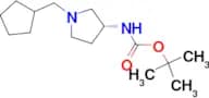 (R)-tert-Butyl 1-(cyclopentylmethyl)pyrrolidin-3-ylcarbamate