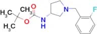 (R)-tert-Butyl 1-(2-fluorobenzyl)pyrrolidin-3-ylcarbamate