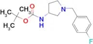 (R)-tert-Butyl 1-(4-fluorobenzyl)pyrrolidin-3-ylcarbamate