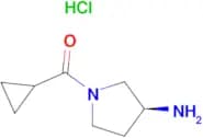 (S)-(3-Aminopyrrolidin-1-yl)(cyclopropyl)methanone hydrochloride