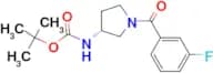 (R)-tert-Butyl 1-(3-fluorobenzoyl)pyrrolidin-3-ylcarbamate