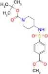 tert-Butyl 4-(4-(methoxycarbonyl)phenylsulfonamido)piperidine-1-carboxylate