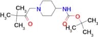tert-Butyl 1-(3,3-dimethyl-2-oxobutyl)piperidin-4-ylcarbamate