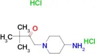 1-(4-Aminopiperidin-1-yl)-3,3-dimethylbutan-2-one dihydrochloride