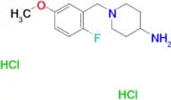 1-(2-Fluoro-5-methoxybenzyl)piperidin-4-amine dihydrochloride