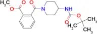 Methyl 2-[4-(tert-butoxycarbonylamino)piperidine-1-carbonyl]benzoate