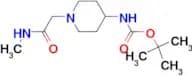 Tert-Butyl 1-[2-(methylamino)-2-oxoethyl]piperidin-4-ylcarbamate