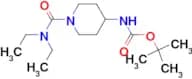 tert-Butyl 1-(diethylcarbamoyl)piperidin-4-ylcarbamate