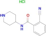 2-Cyano-N-piperidin-4-yl-benzamide hydrochloride