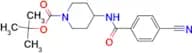 tert-Butyl 4-(4-cyanobenzoylamino)piperidine-1-carboxylate