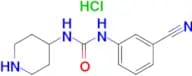 1-(3-Cyanophenyl)-3-piperidin-4-yl-ureahydrochloride