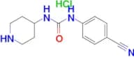 1-(4-Cyanophenyl)-3-piperidin-4-yl-ureahydrochloride