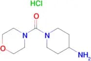 (4-Aminopiperidin-1-yl)(morpholino)methanone hydrochloride