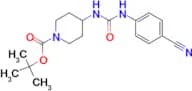 tert-Butyl 4-[3-(4-cyanophenyl)ureido]piperidine-1-carboxylate