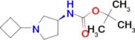 (S)-tert-Butyl 1-cyclobutylpyrrolidin-3-ylcarbamate